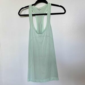 Lululemon Swiftly Tank Top Size 14 Mint Green color
